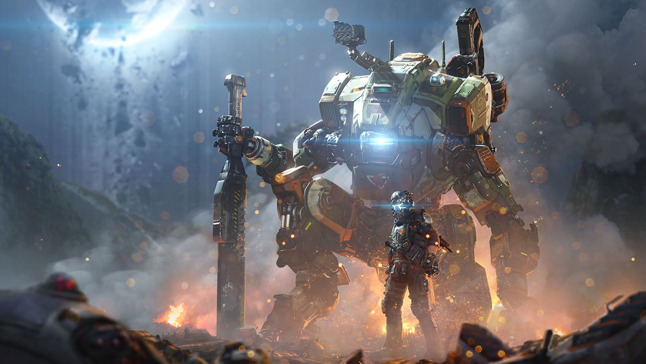 Jack & BT-7274 Art from Titanfall 2