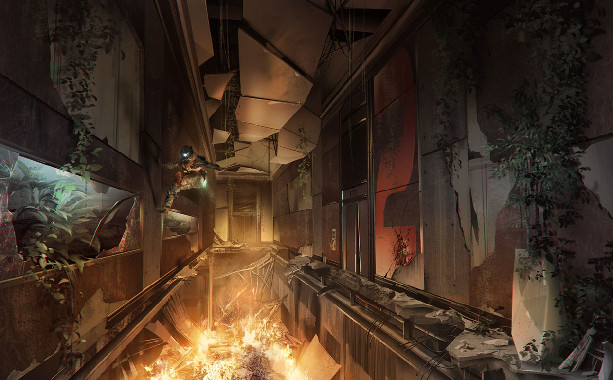 Wall Run Art from Titanfall 2