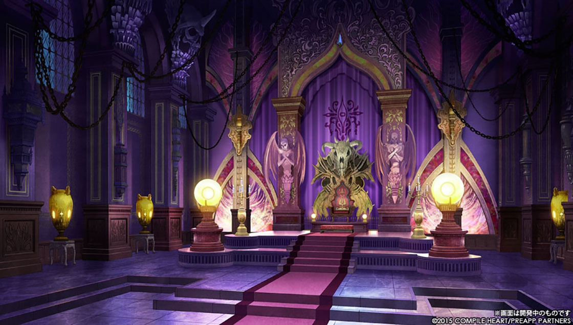 Throne Room Art from Trillion: God of Destruction