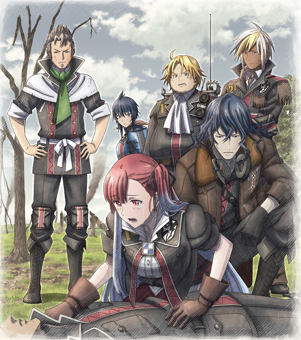 Squad 422 Art from Valkyria Chronicles III