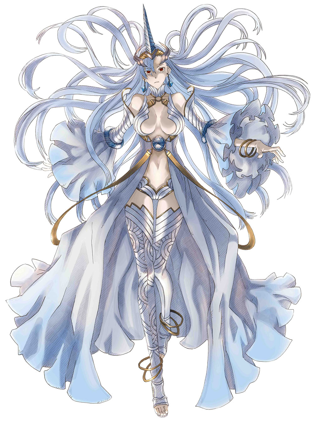 Valkyria Riela Concept Art from Valkyria Chronicles III
