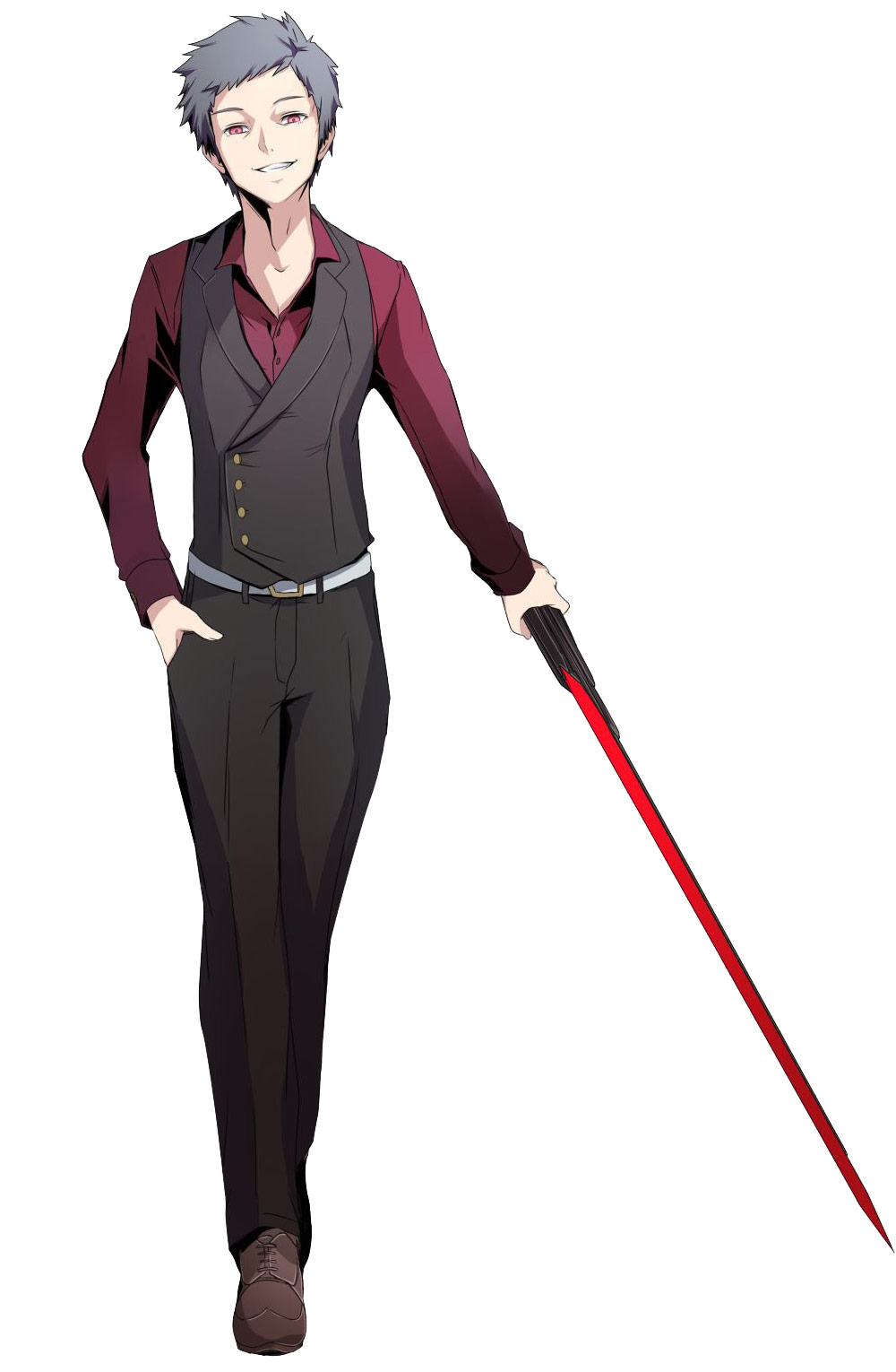 Kasuga Yuuki Character Art from Akiba's Beat
