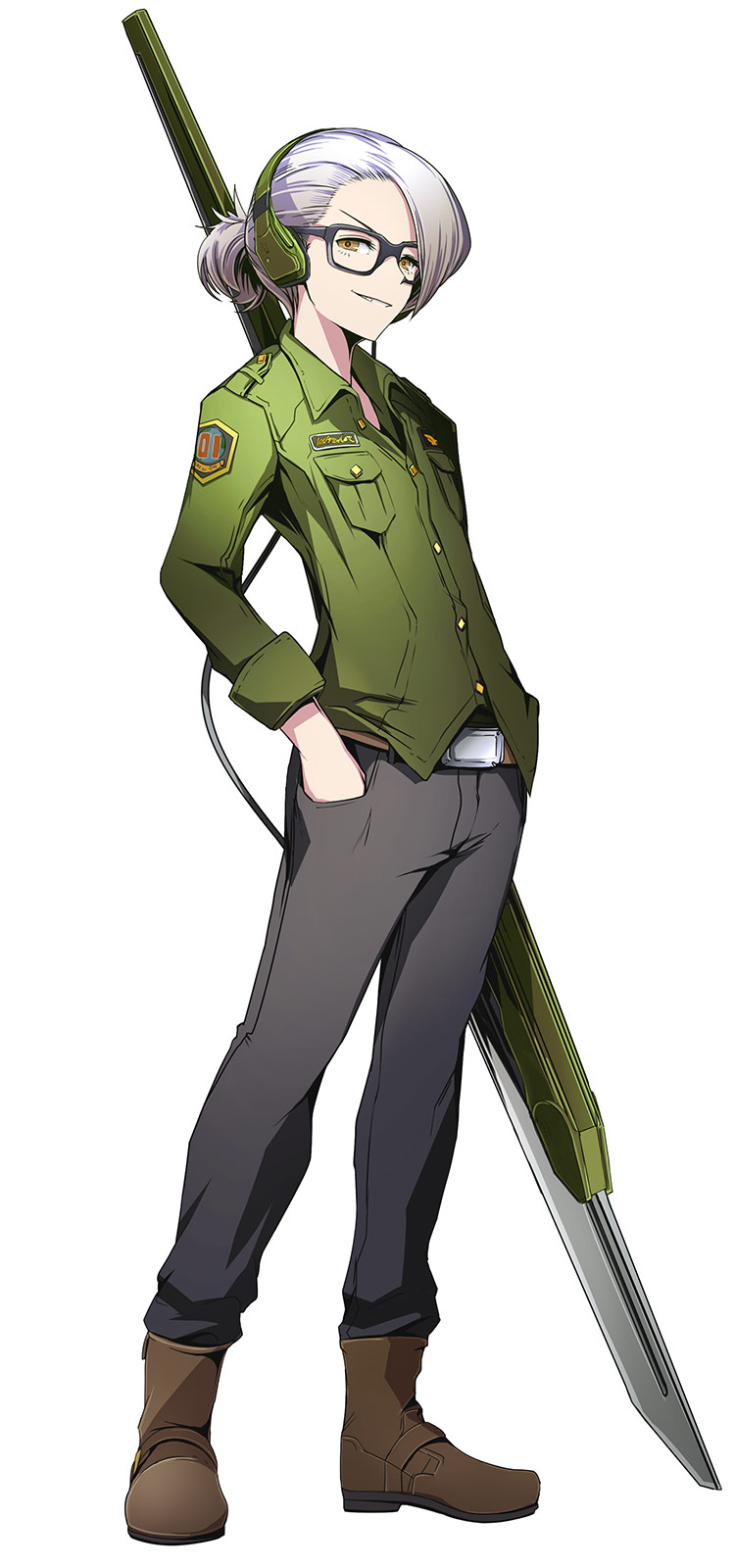 Reiji Shinomiya Character Art from Akiba's Beat
