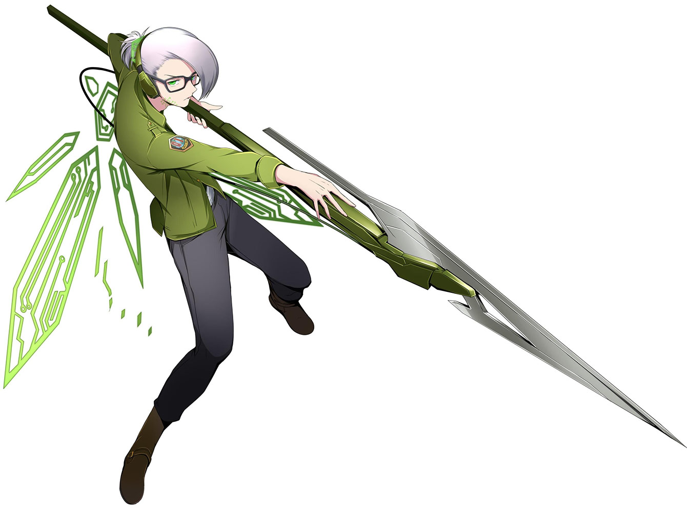 Reiji Character Art from Akiba's Beat