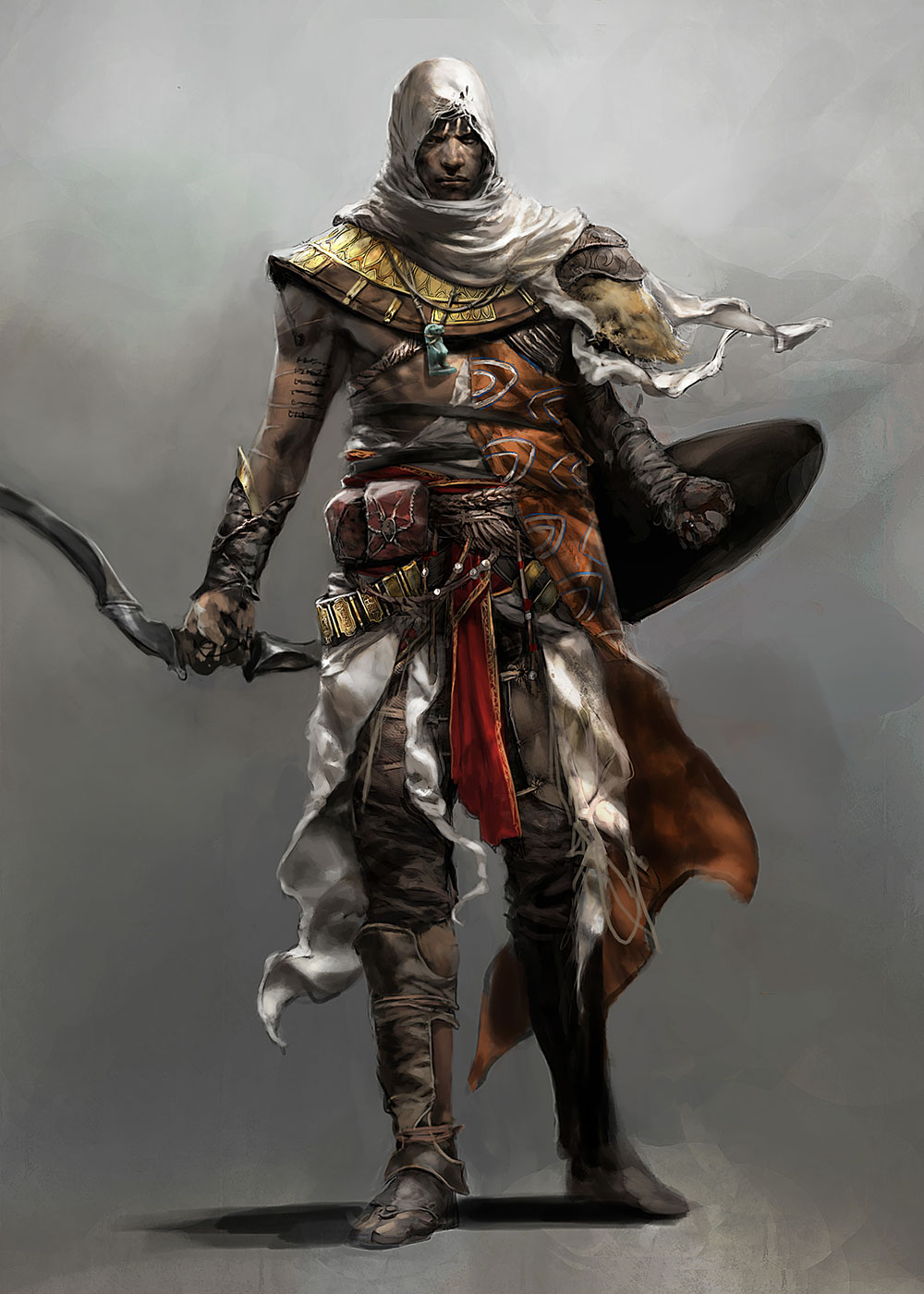 Bayek Concept Artwork from Assassin's Creed Origins