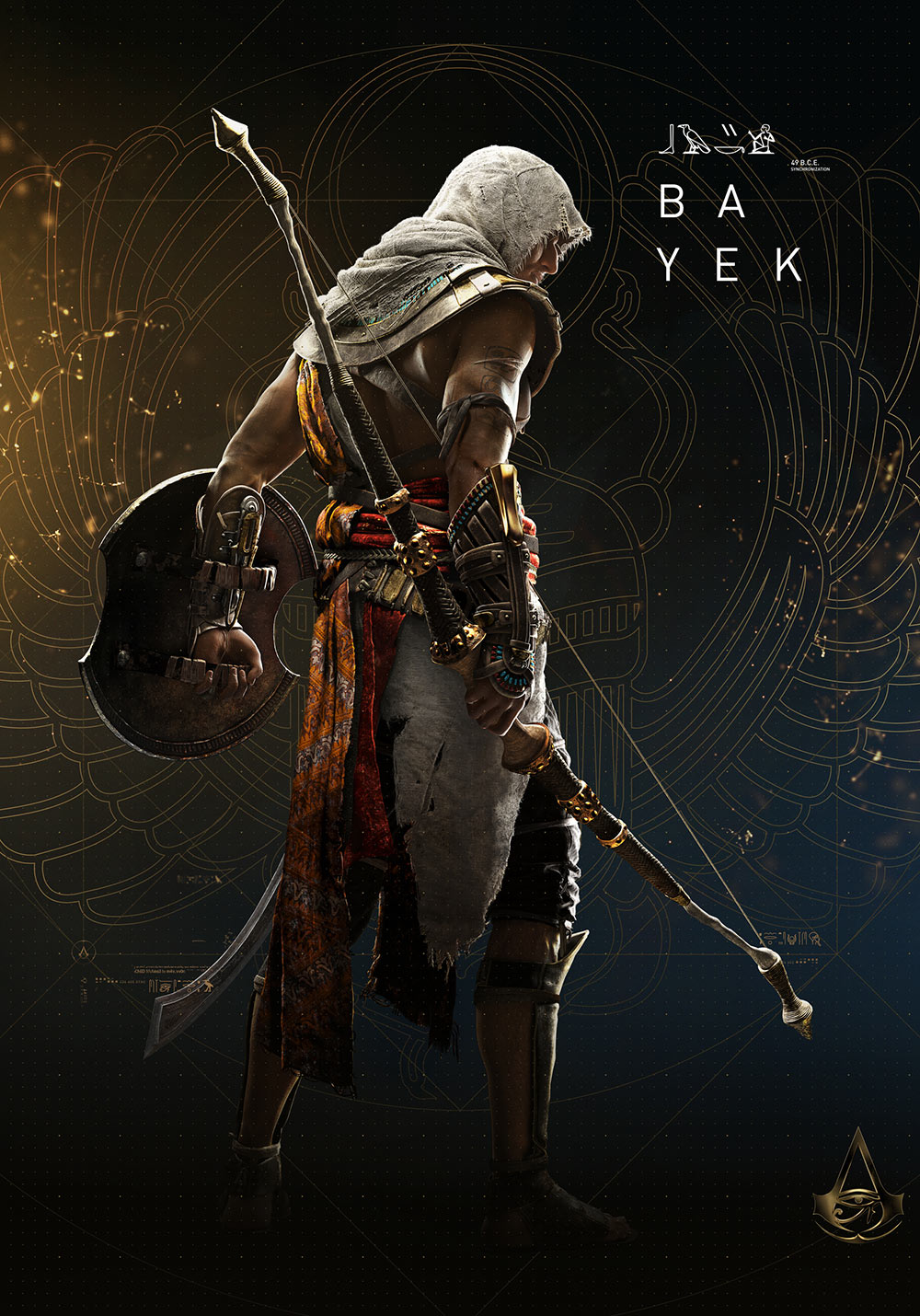 Bayek Artwork from Assassin's Creed Origins
