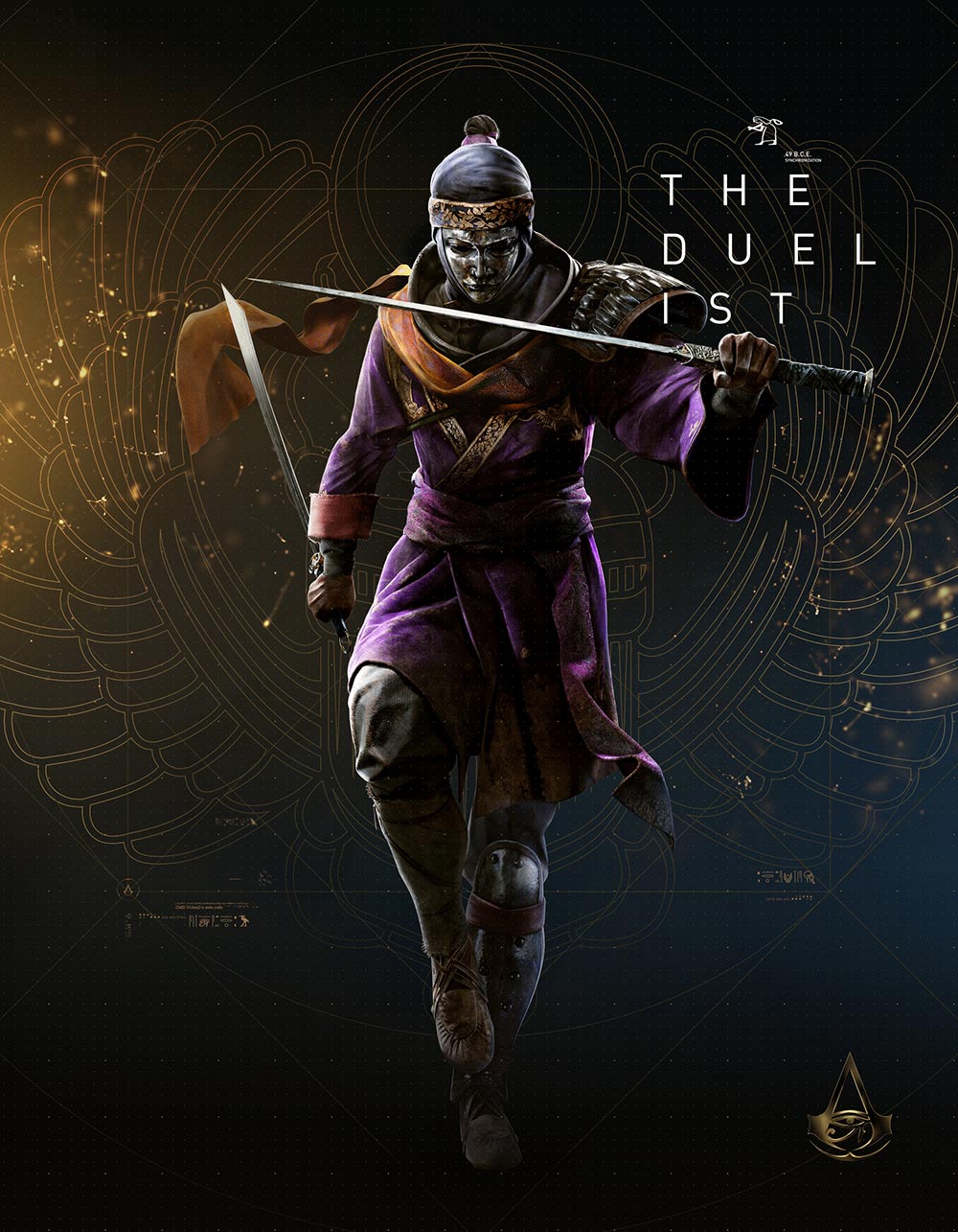 Duelist Artwork from Assassin's Creed Origins