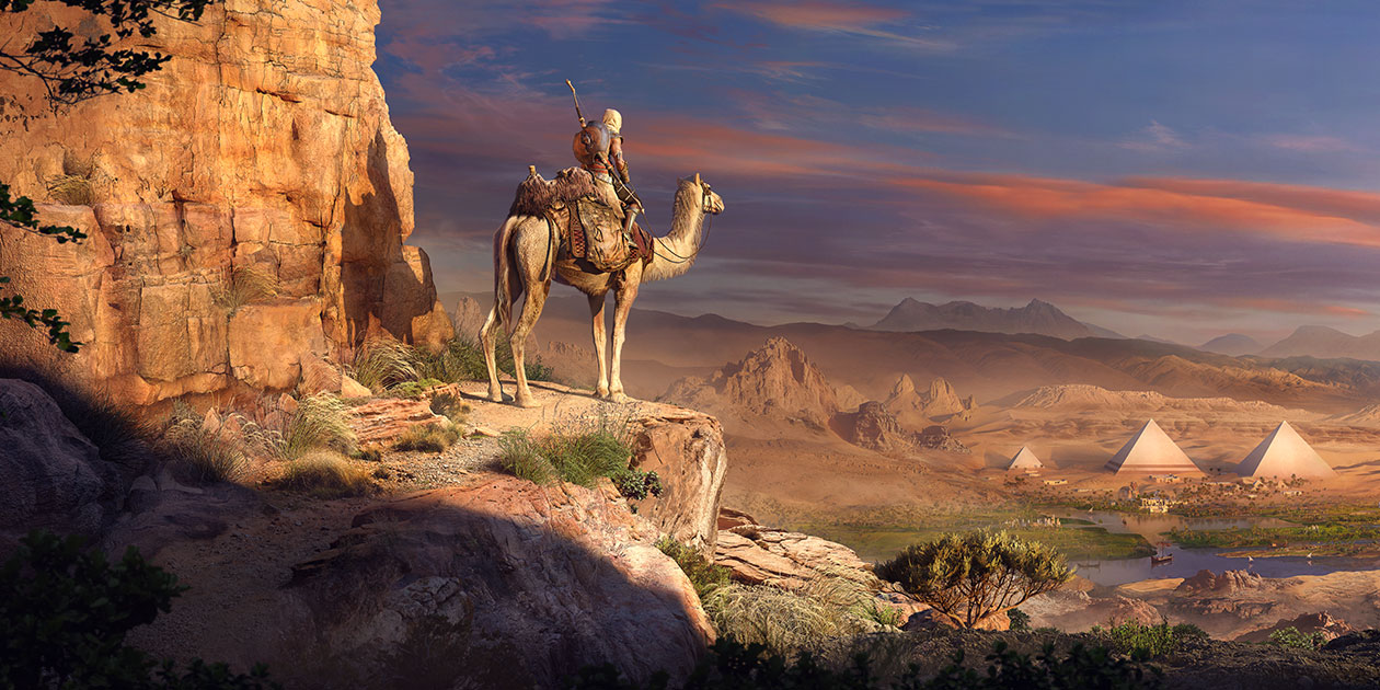 Egypt Concept Art from Assassin's Creed Origins