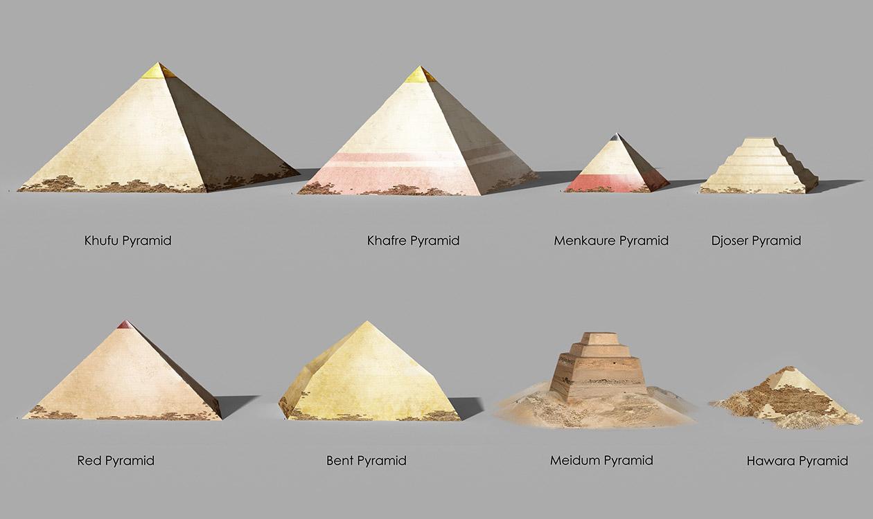 Pyramids Concept Art from Assassin's Creed Origins