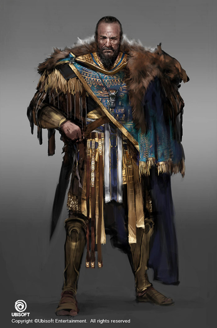 Septimius Concept Artwork from Assassin's Creed Origins