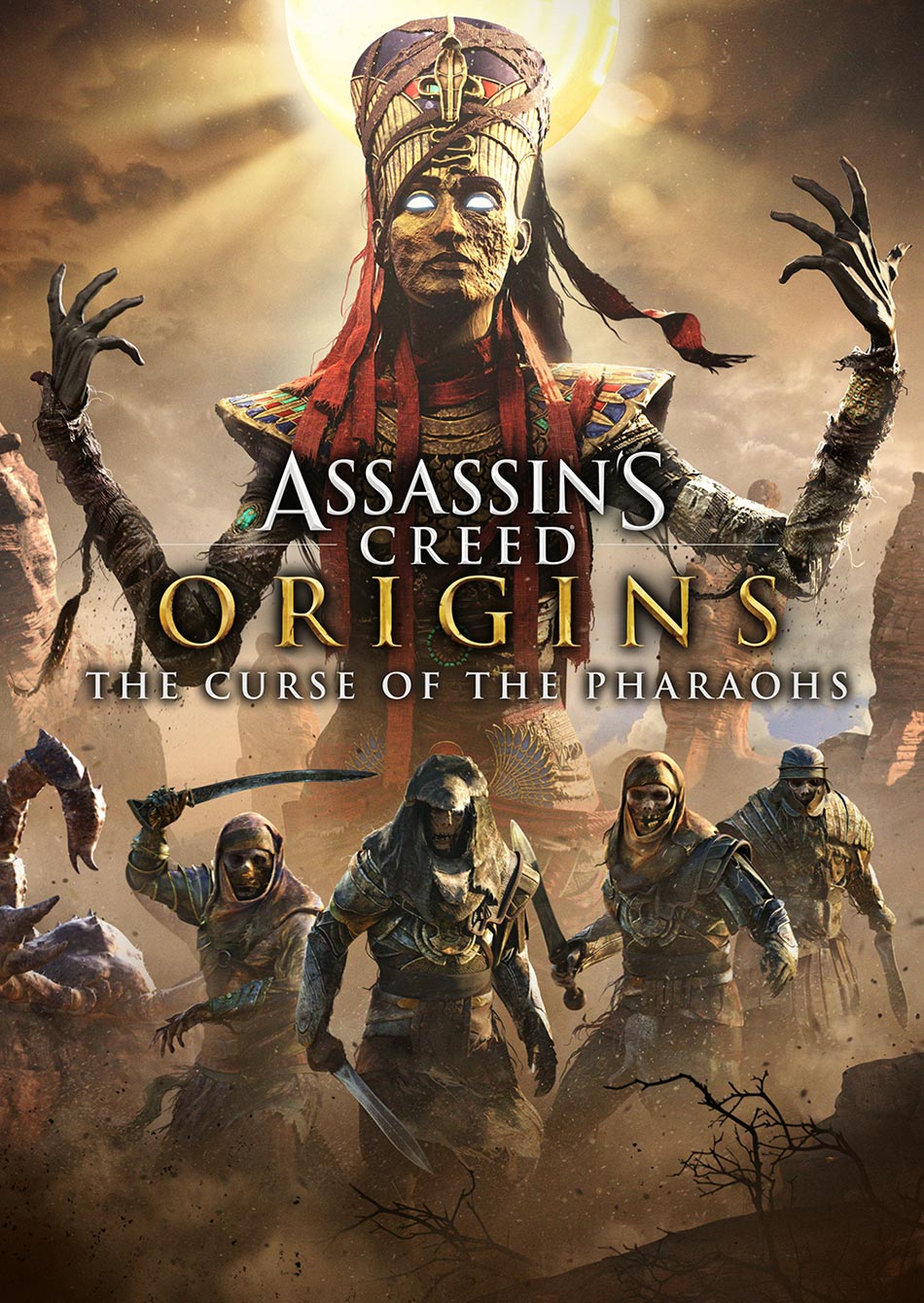 The Curse of the Pharoahs Artwork from Assassin's Creed Origins