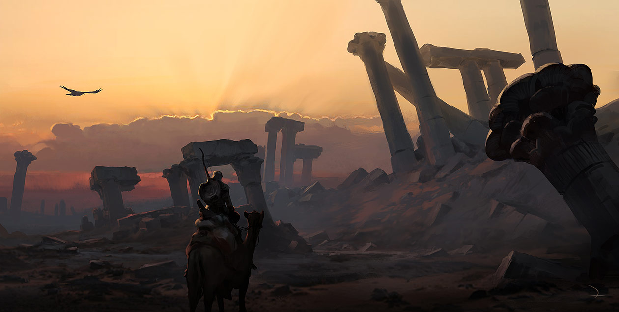 Trainers Mind Concept Art from Assassin's Creed Origins