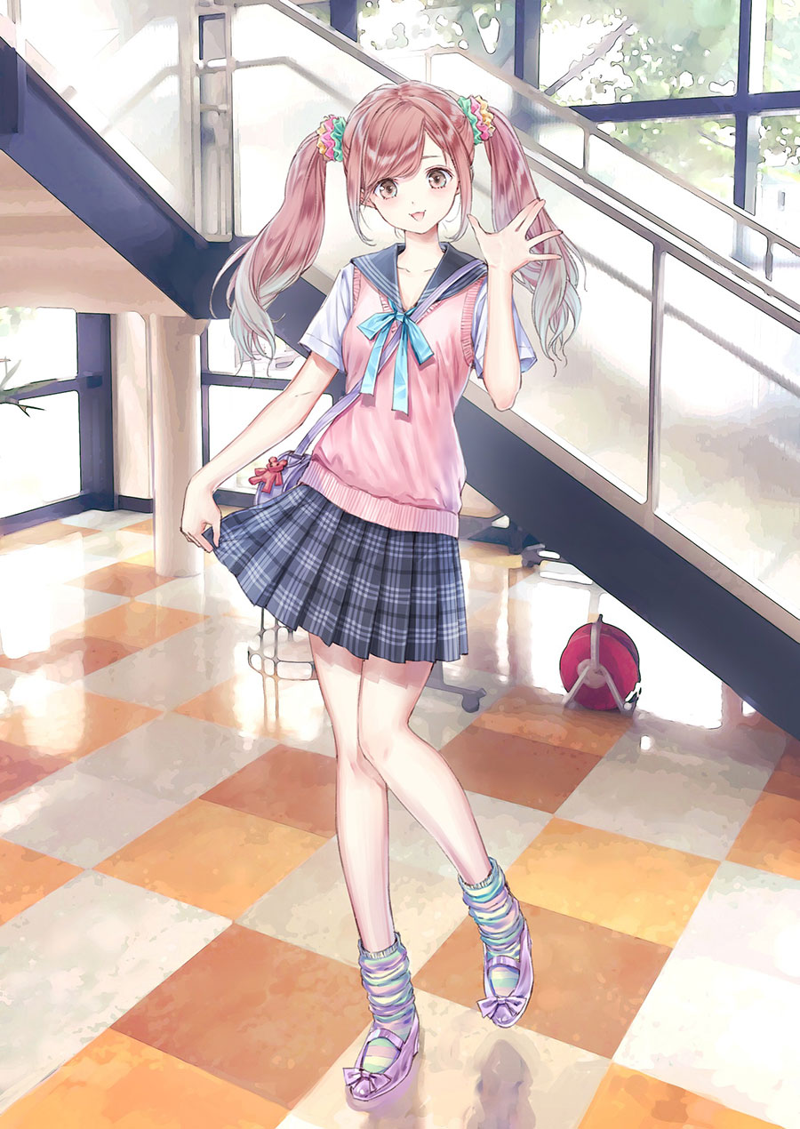 Chihiro Inoue Character Art from Blue Reflection