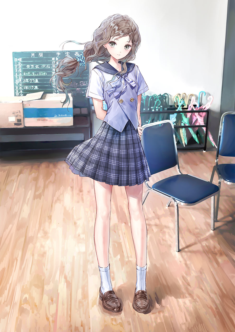 Fumio Taya Character Art from Blue Reflection