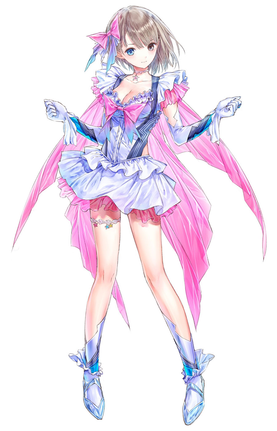 Hinako Shirai Character Art from Blue Reflection