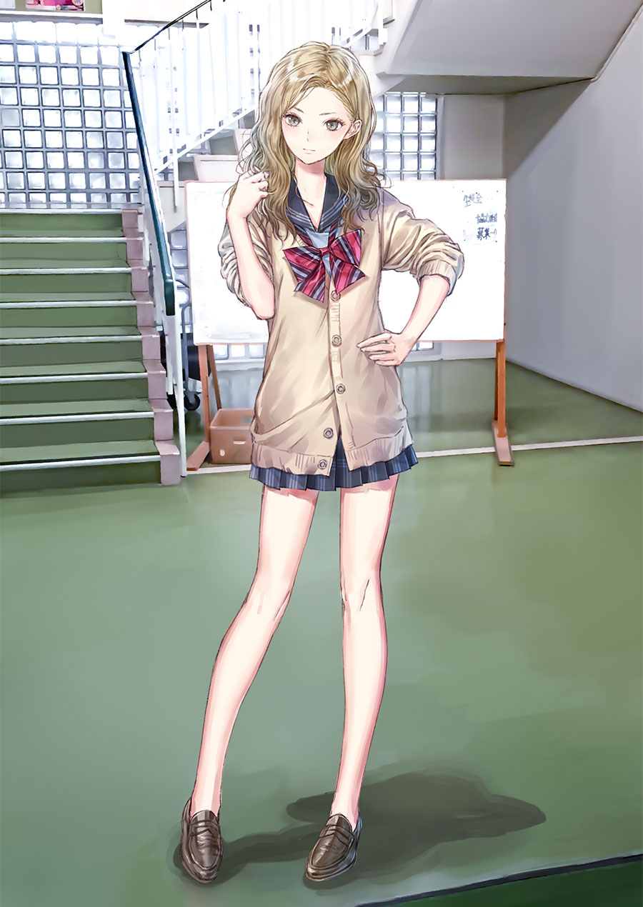 Kaori Mitsui Character Art from Blue Reflection