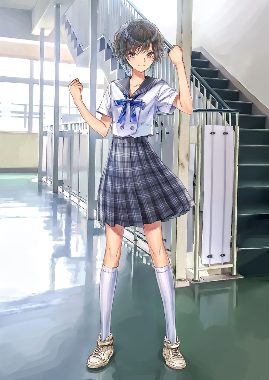 Kei Narimiya Character Art from Blue Reflection