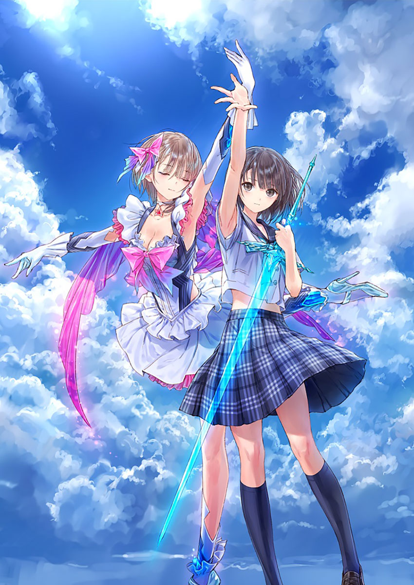 Key Artwork from Blue Reflection