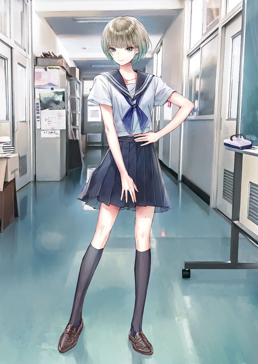 Mao Ninagawa Character Art from Blue Reflection