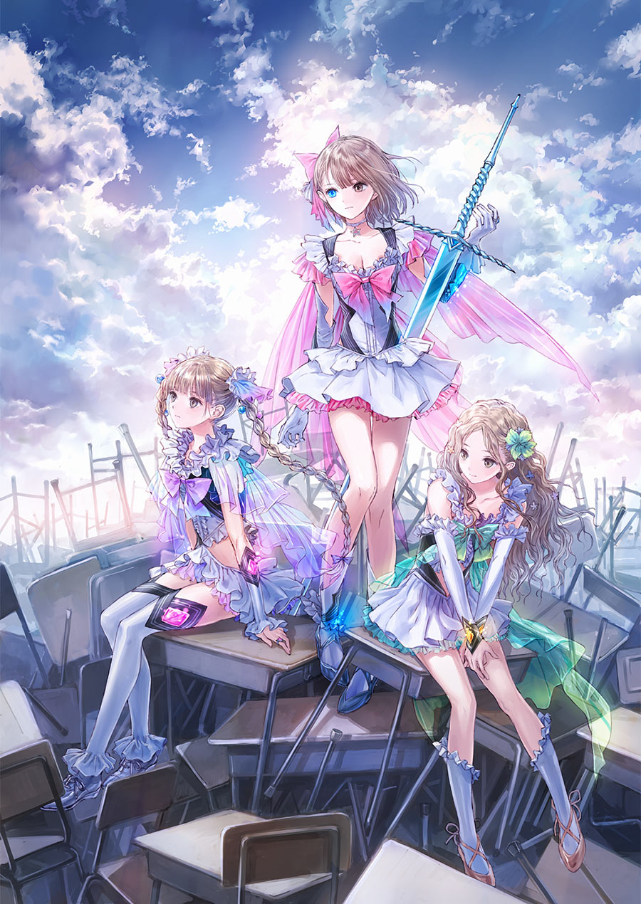 Promo Artwork from Blue Reflection