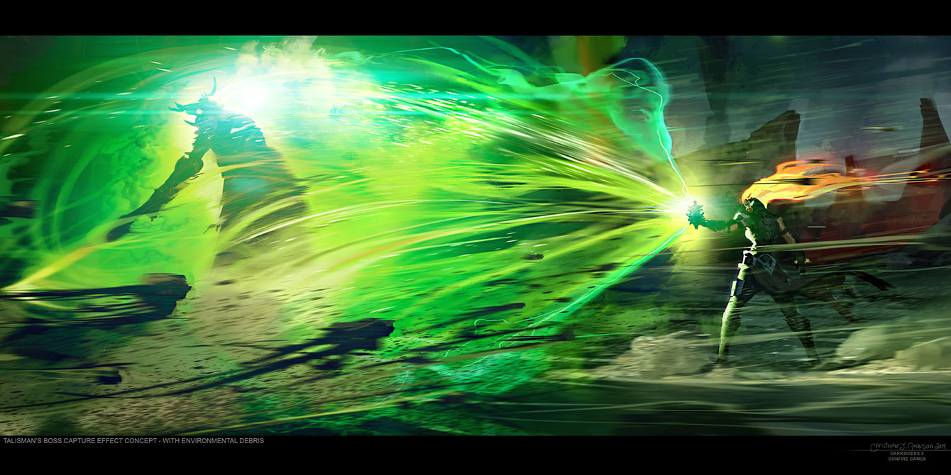 Talisman Effect Art from Darksiders III