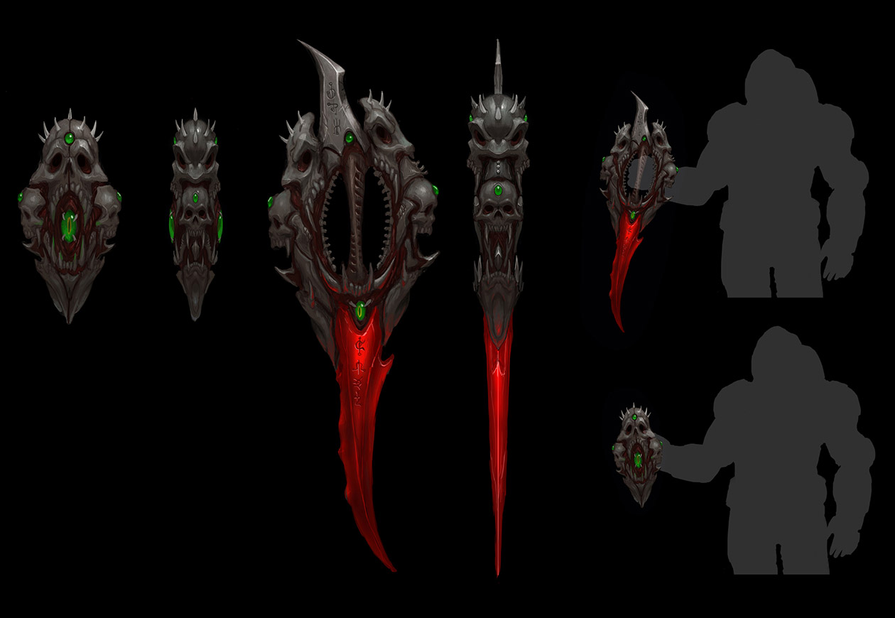 Crucible Concept Art from Doom (2016)