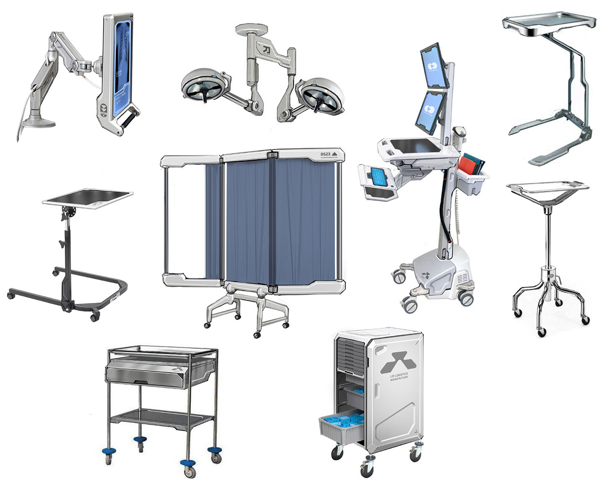 Medical Equipment Concept Art from Doom (2016)
