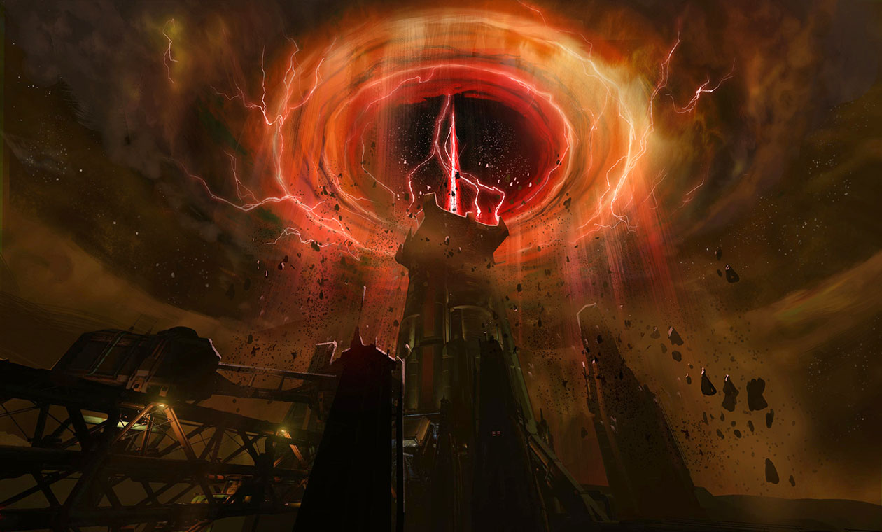 Vortex Concept Art from Doom (2016)
