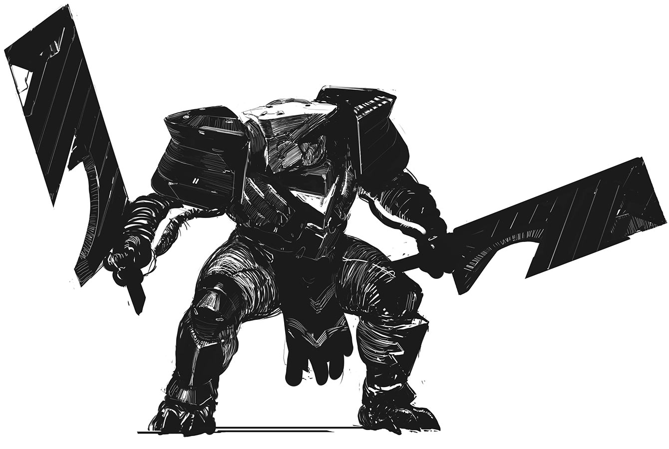 Bruiser Concept Artwork from Destiny 2
