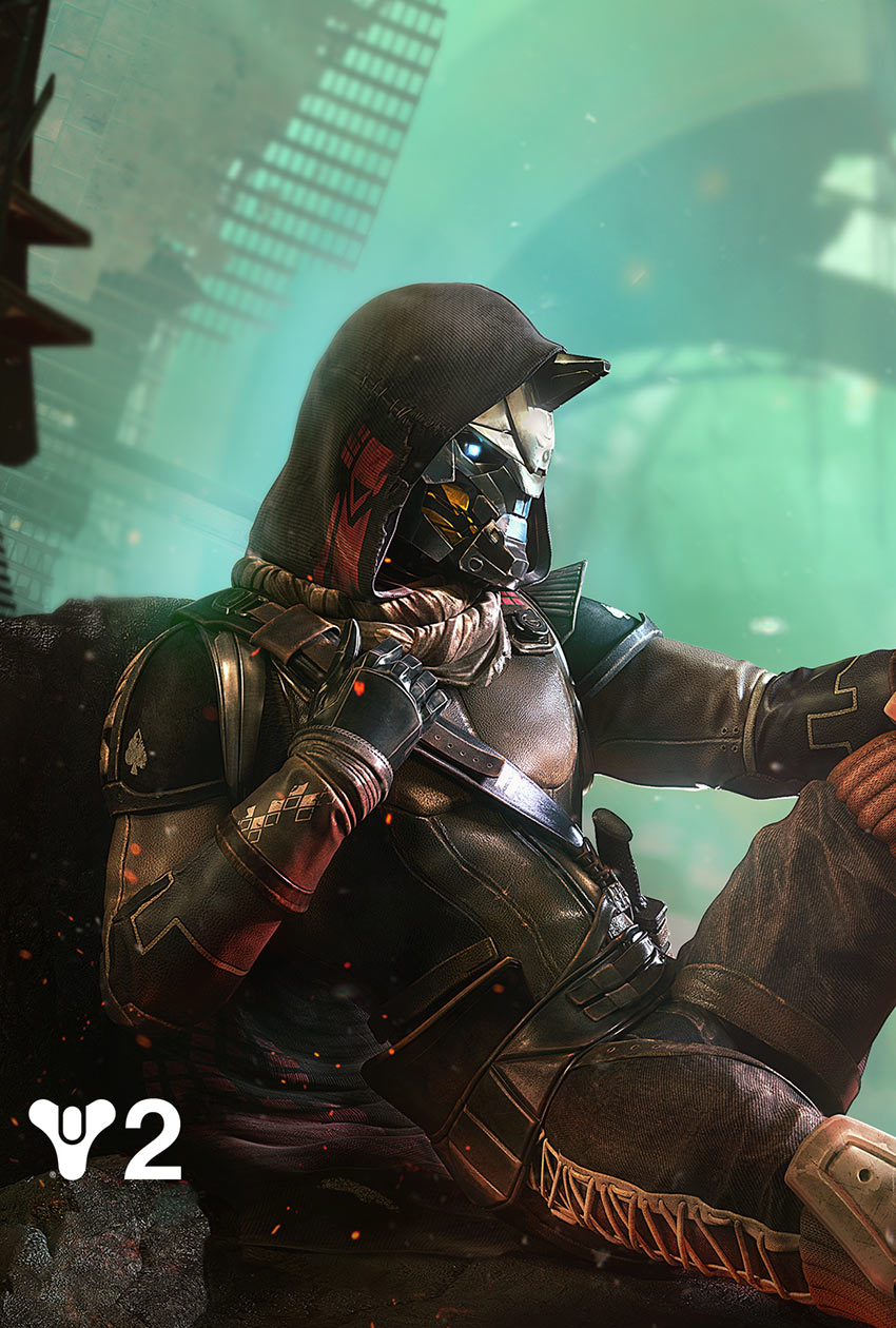 Cayde Character Art from Destiny 2