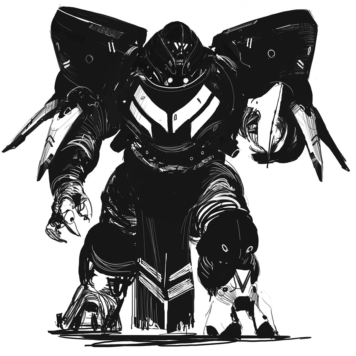 Centurion Concept Artwork from Destiny 2