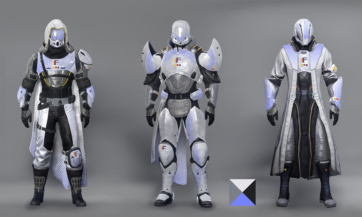 Faction Gear Designs from Destiny 2