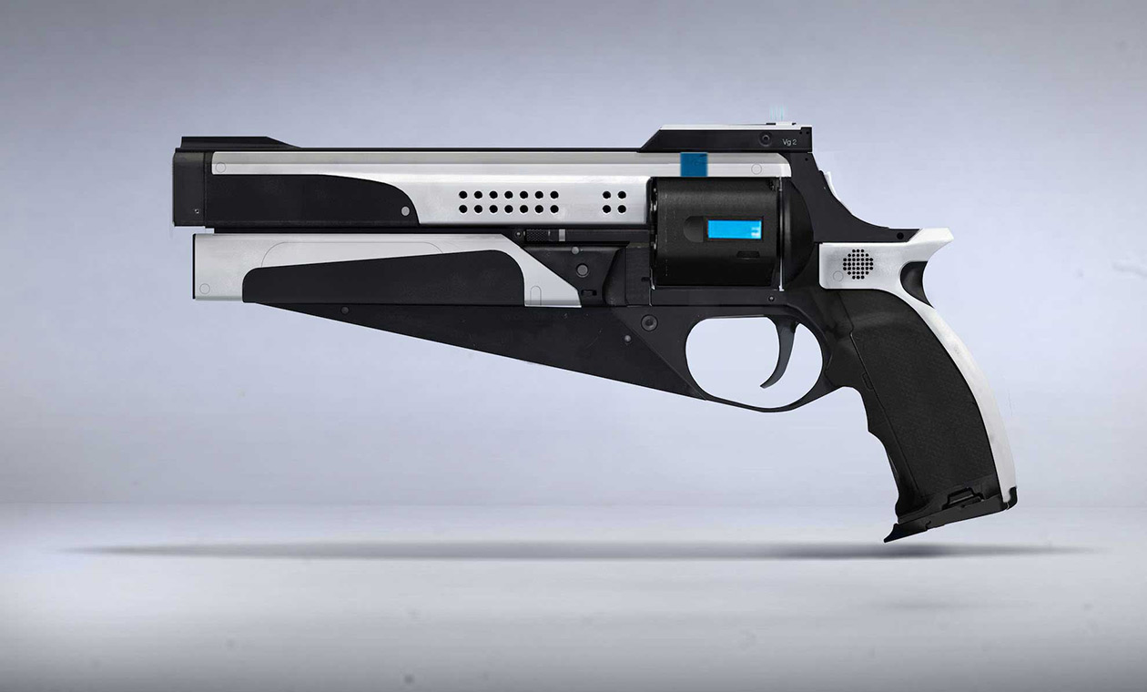 Hand Cannon Weapon Art from Destiny 2