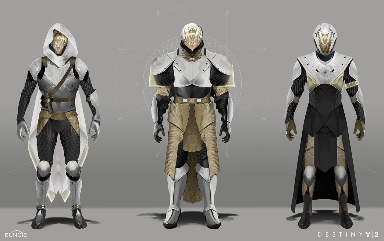 High End Gear Concept Art from Destiny 2