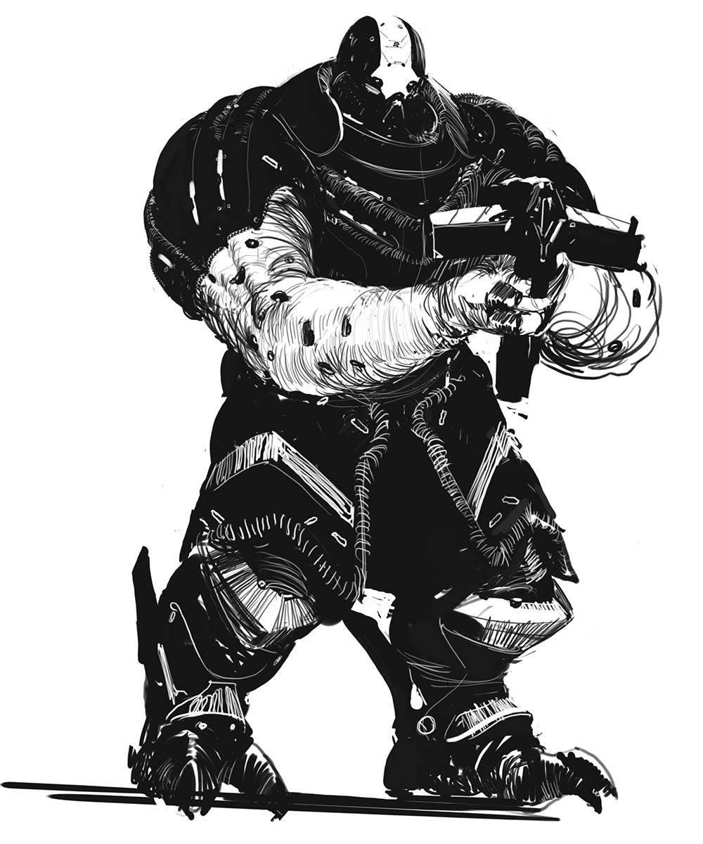 Legionary Concept Artwork from Destiny 2