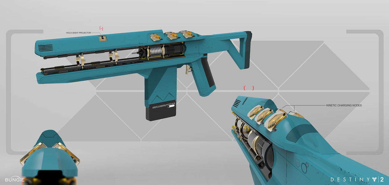 Merciless Exotic Weapon Art from Destiny 2