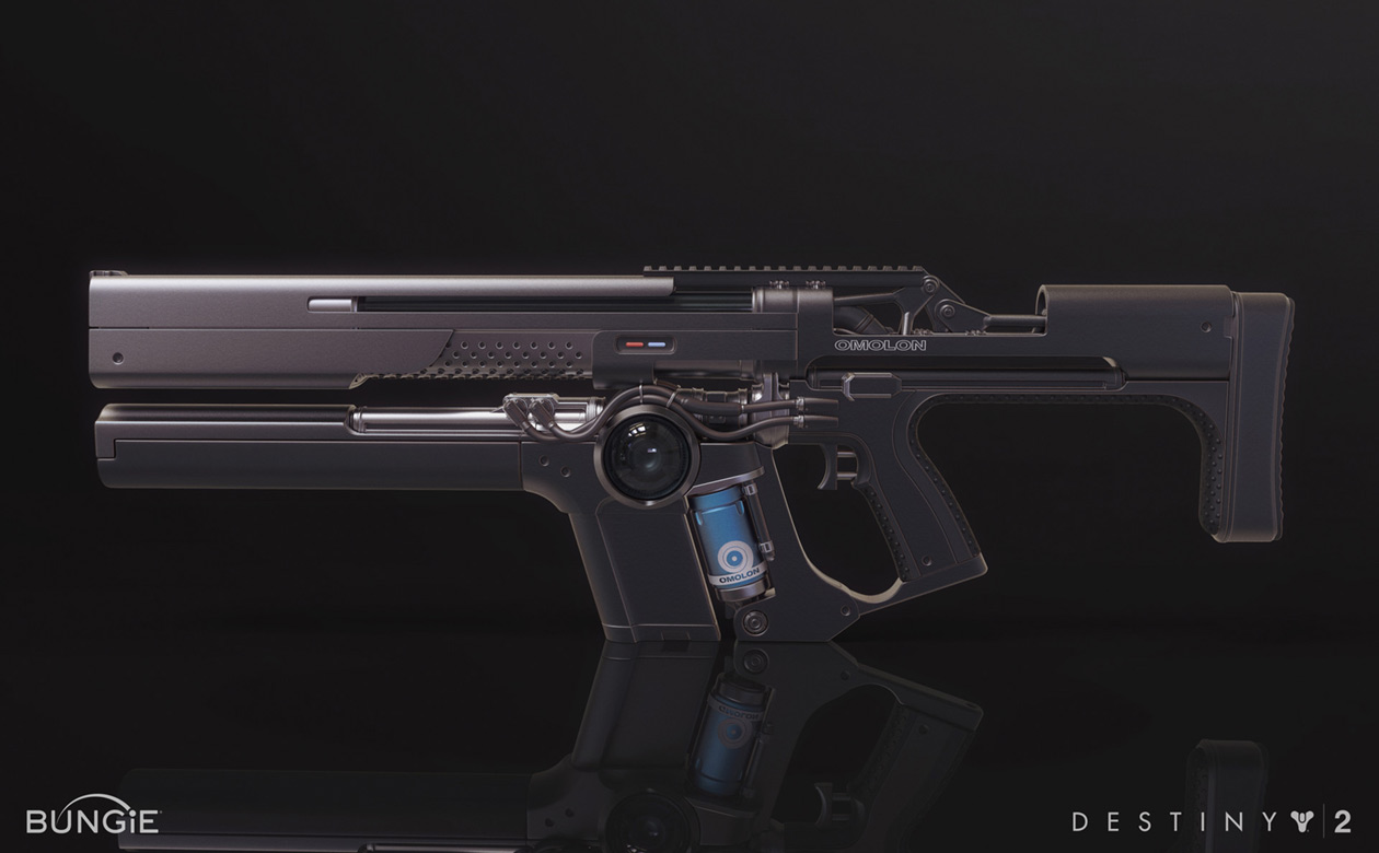 Omolon Auto Rifle Weapon Artwork from Destiny 2