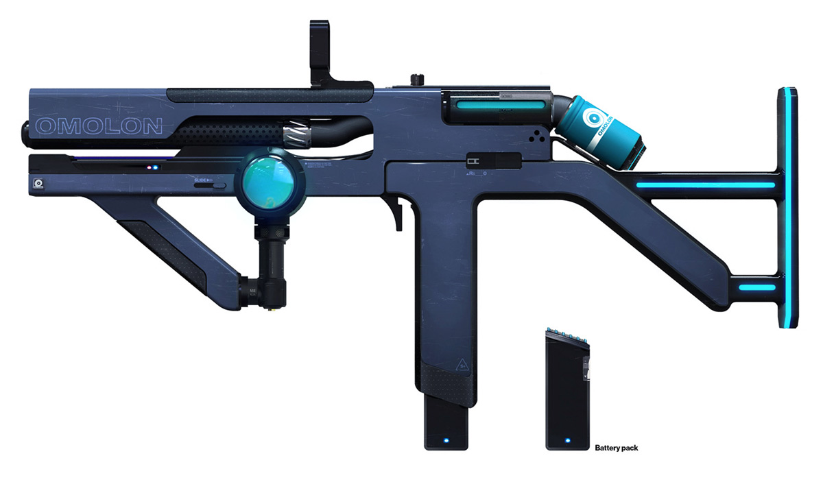 Omolon SMG Weapon Art from Destiny 2