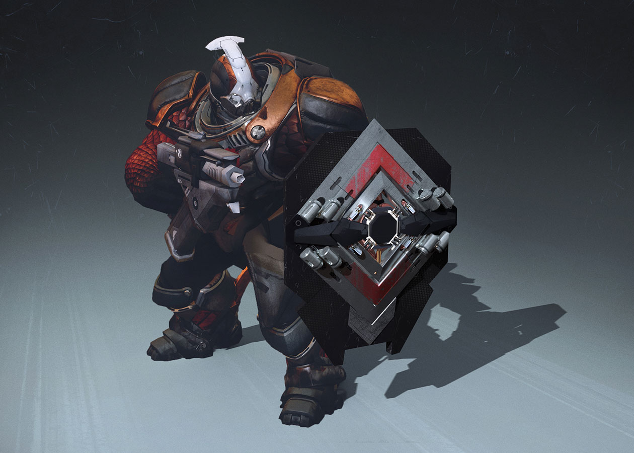 Phalanx Shield Artwork from Destiny 2