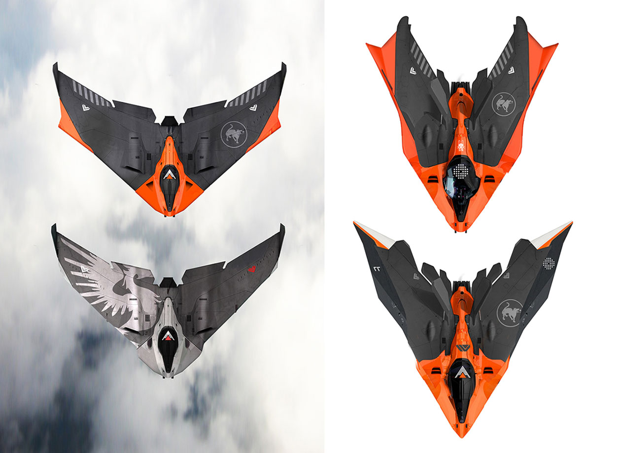 Player Ship Concept Art from Destiny 2