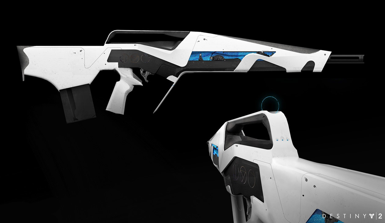 Trials Rifle Weapon Art from Destiny 2