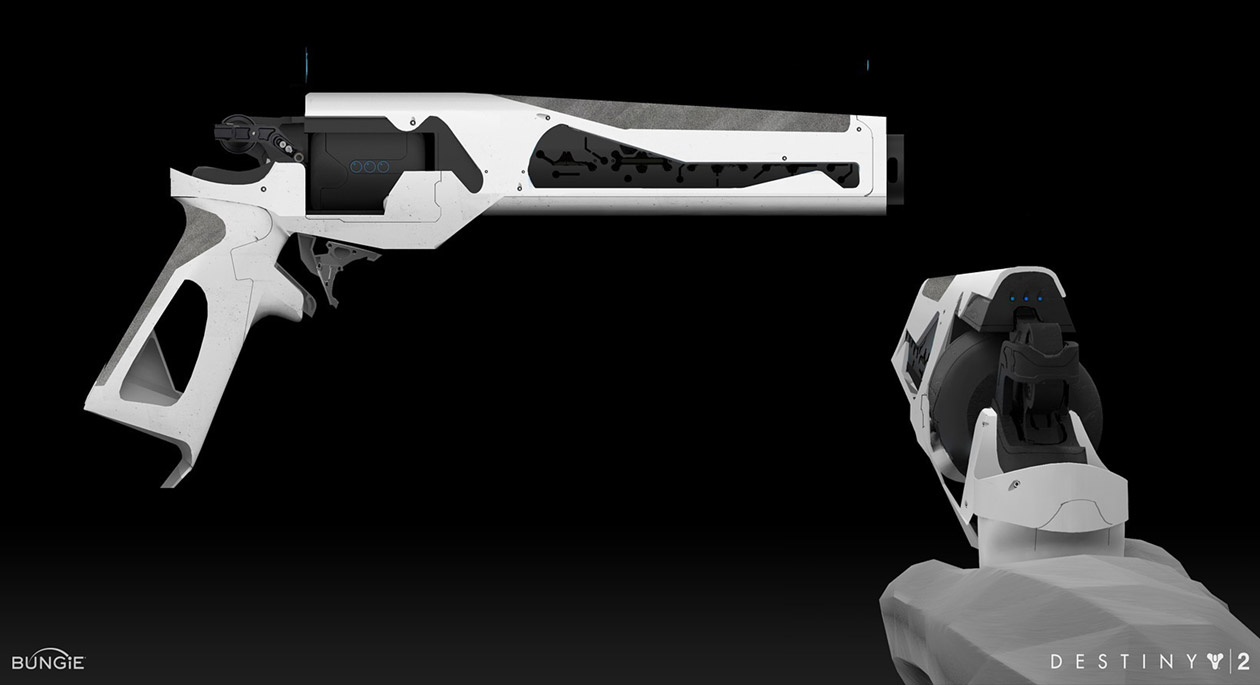 Trials Sidearm Weapon Art from Destiny 2