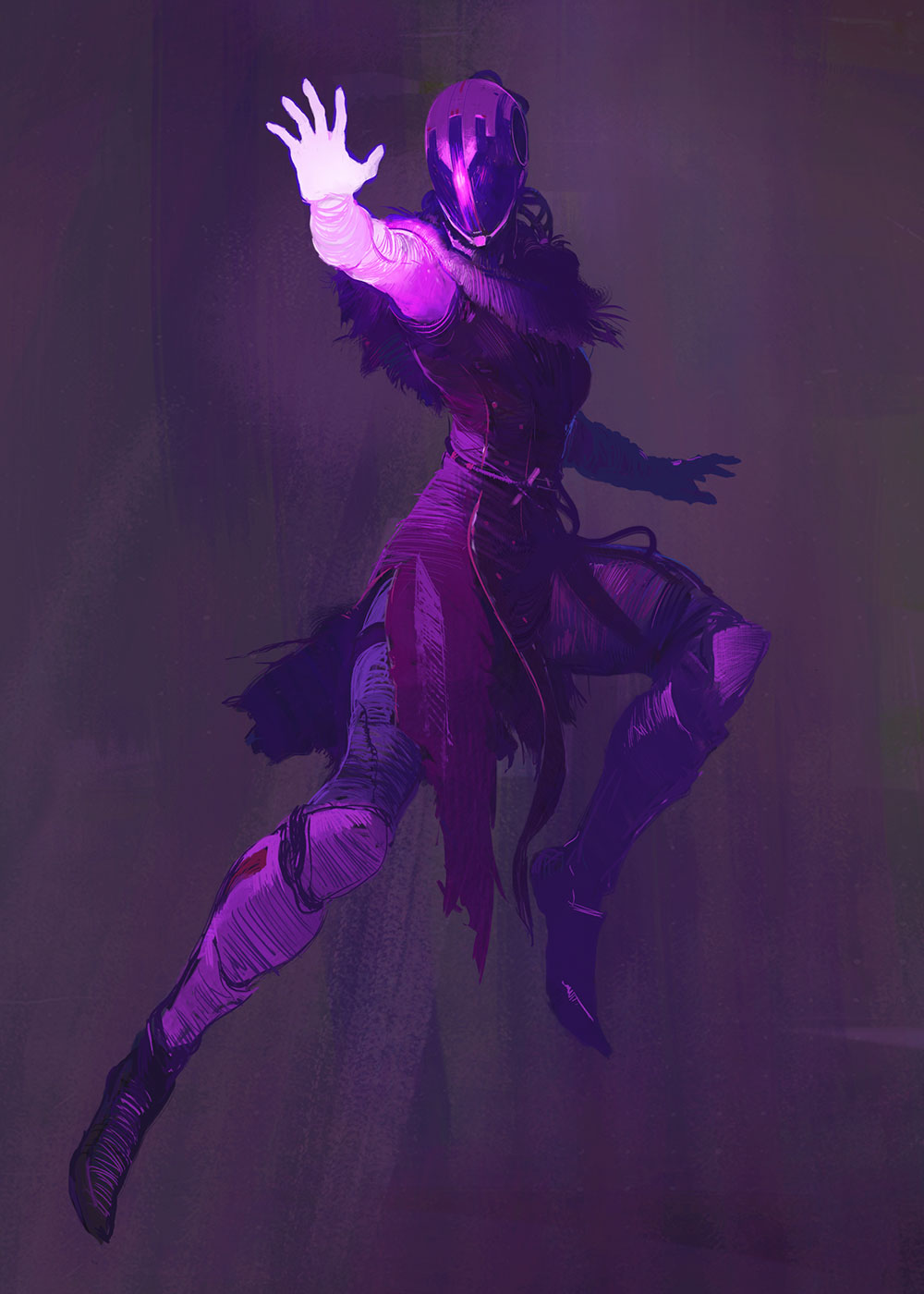 Voidwalker Concept Art from Destiny 2