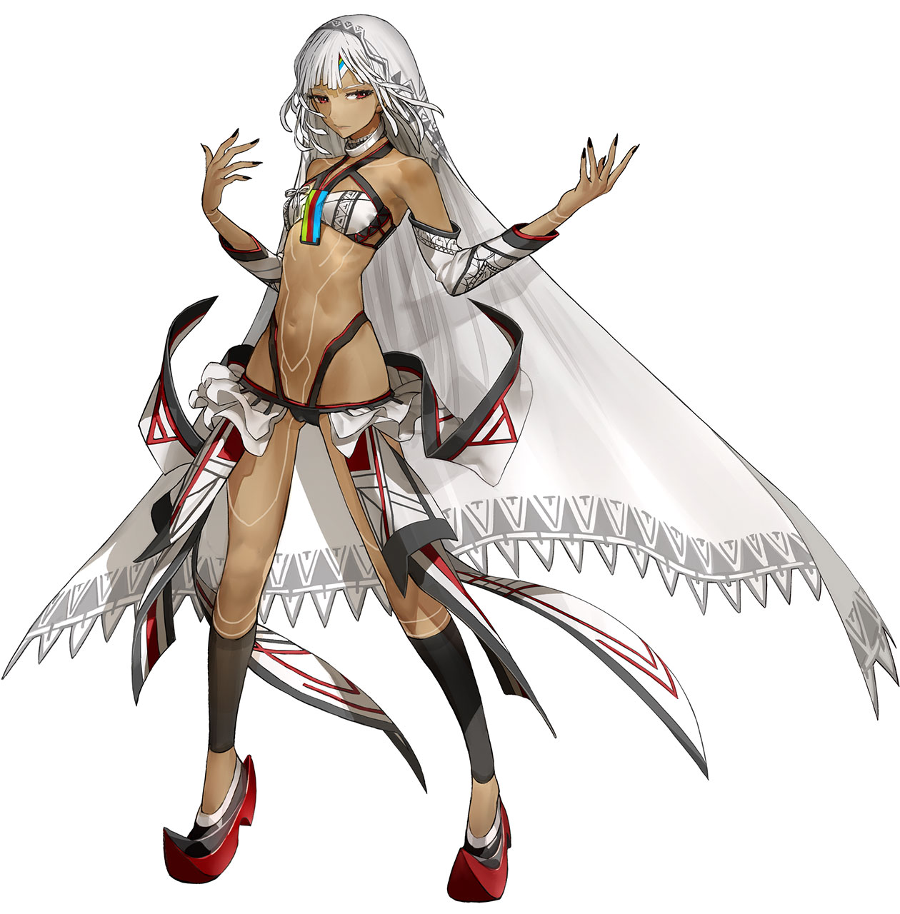 Attila Character Art from Fate/Extella: The Umbral Star