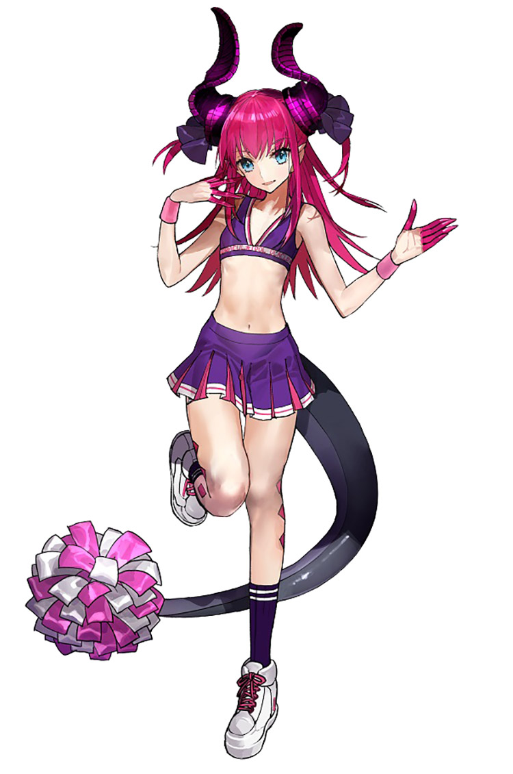 Elizabeth, Cheerleader Outfit Character Art from Fate/Extella: The Umbral Star