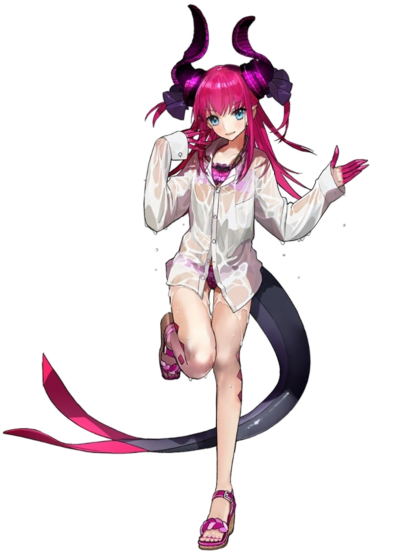 Elizabeth, Suite Room Dream Outfit Character Art from Fate/Extella: The Umbral Star