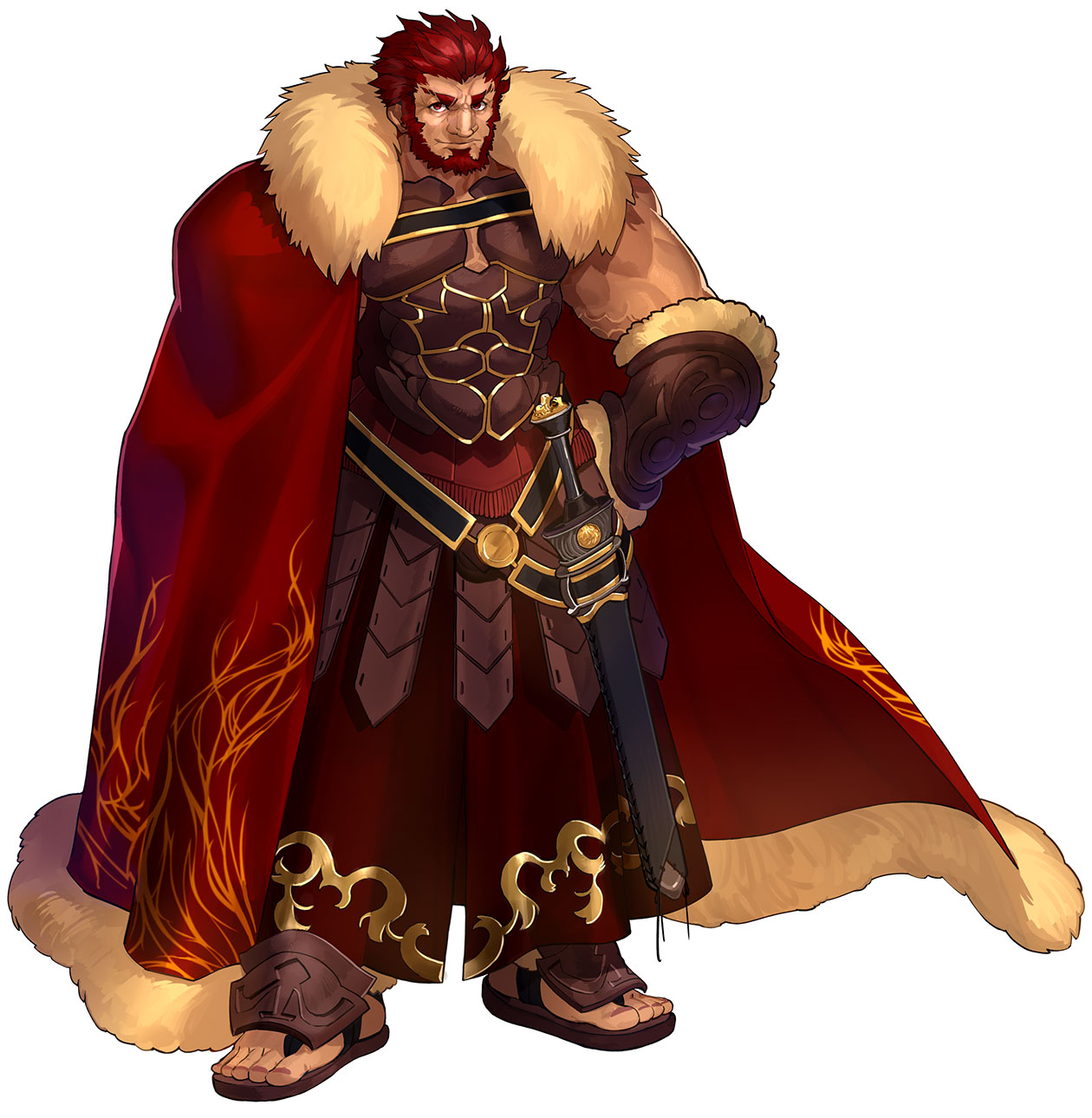 Iskandar Character Art from Fate/Extella: The Umbral Star