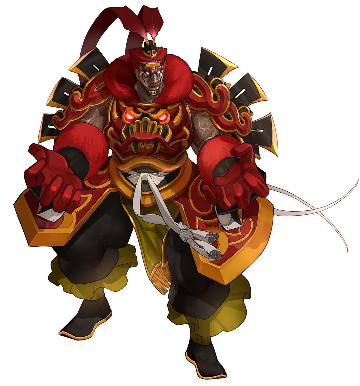 Lubu Character Art from Fate/Extella: The Umbral Star