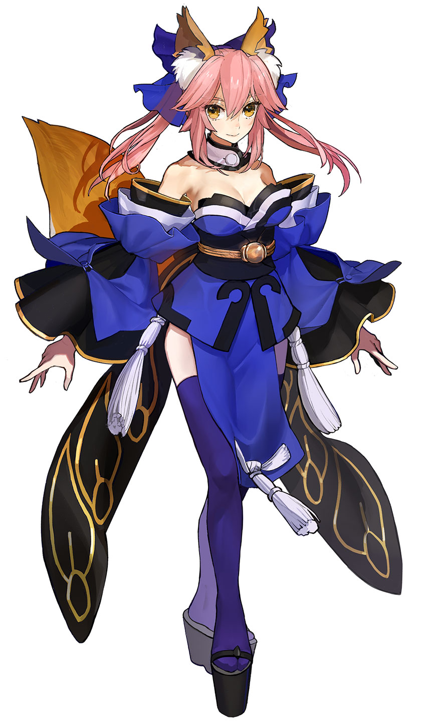Tamamo Character Art from Fate/Extella: The Umbral Star