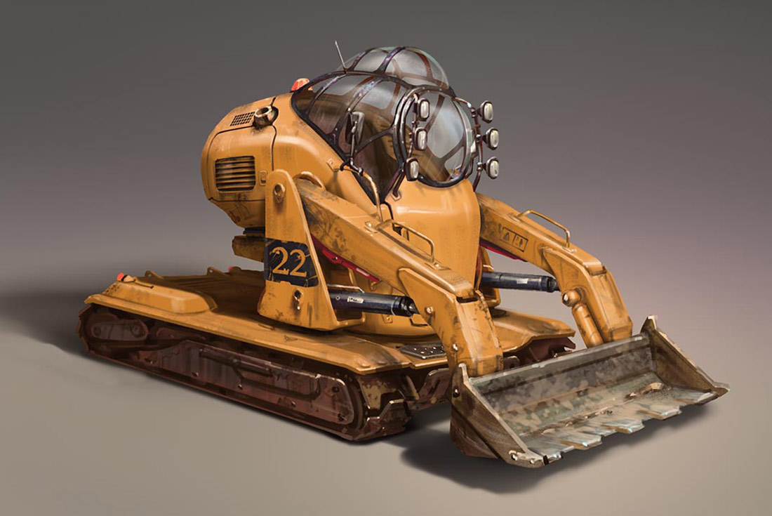 Mega Loader Concept Art from Fallout 4